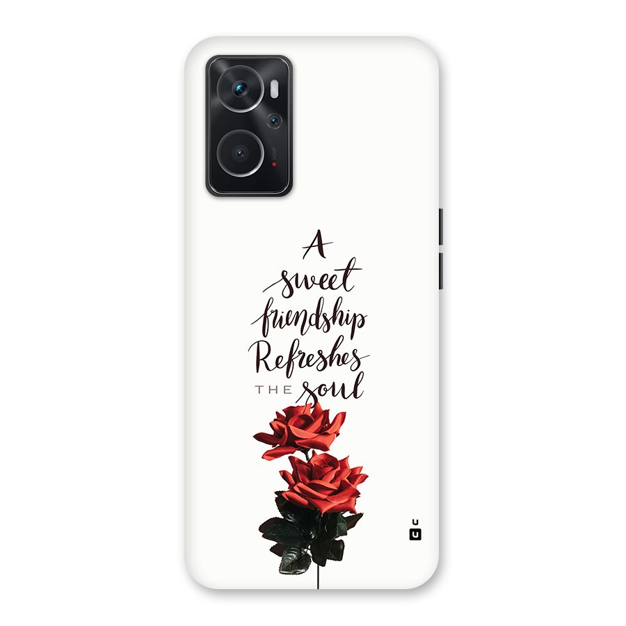 Sweet Friendship Back Case for Oppo K10 4G