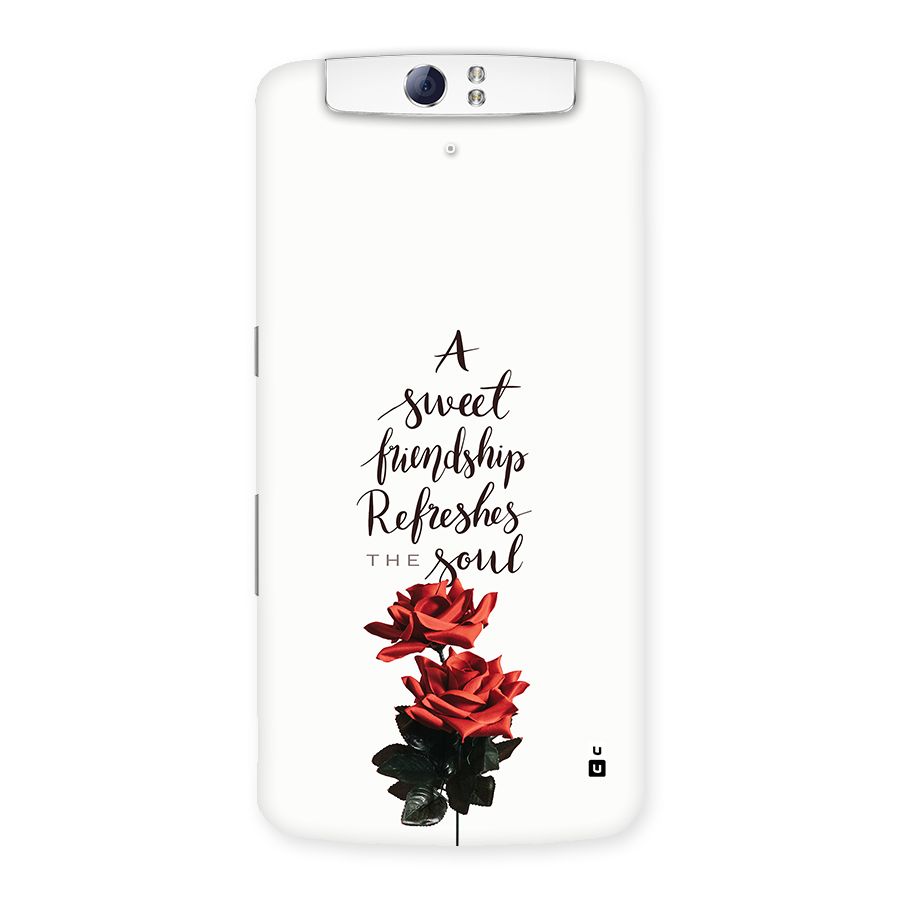 Sweet Friendship Back Case for Oppo N1