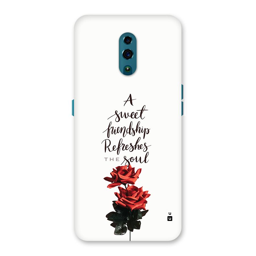 Sweet Friendship Back Case for Oppo Reno
