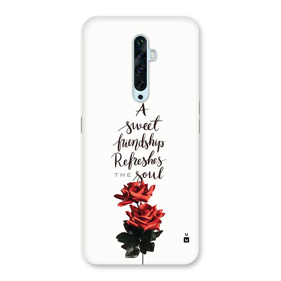 Sweet Friendship Back Case for Oppo Reno2 Z