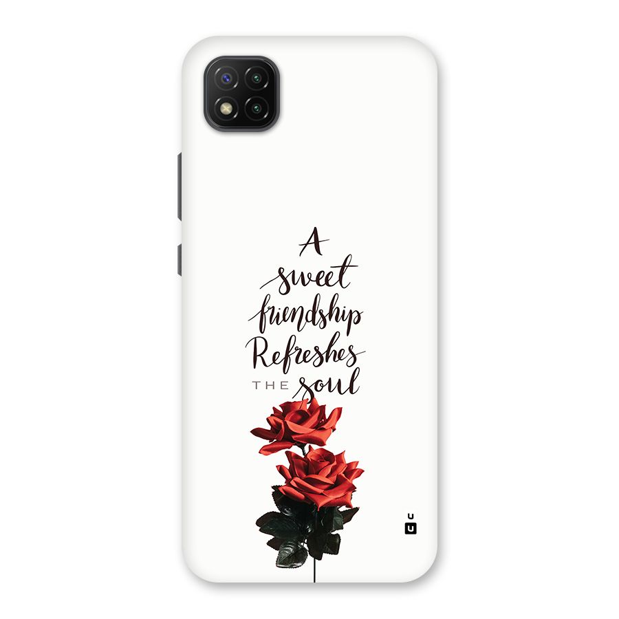 Sweet Friendship Back Case for Poco C3