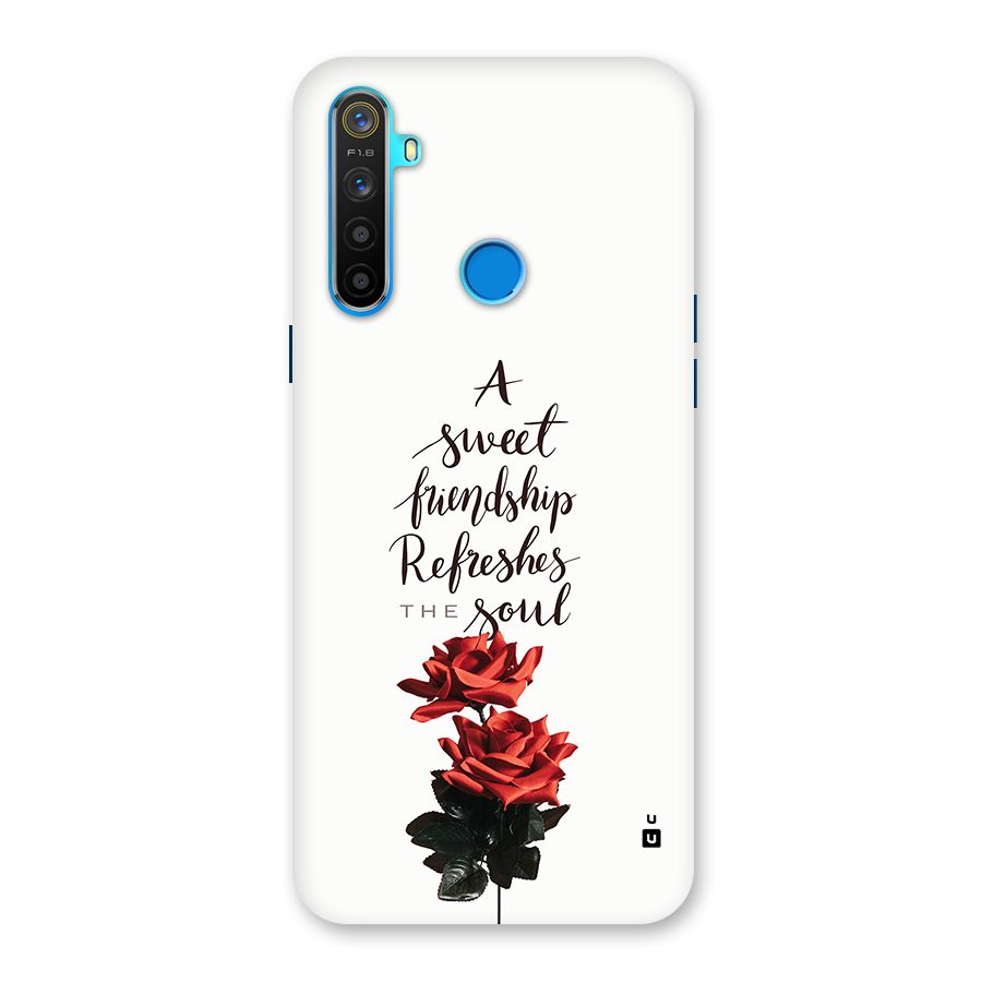 Sweet Friendship Back Case for Realme 5