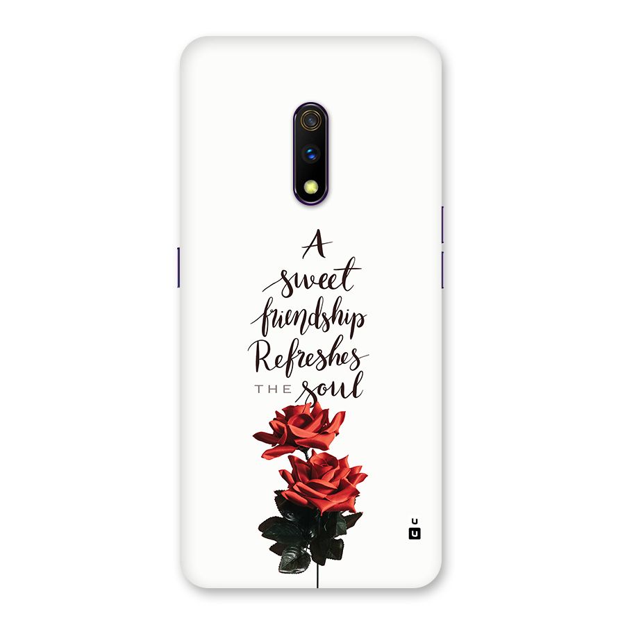 Sweet Friendship Back Case for Realme X