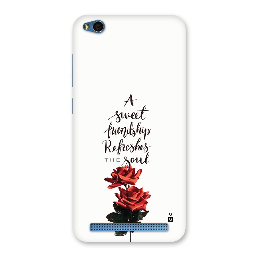Sweet Friendship Back Case for Redmi 5A