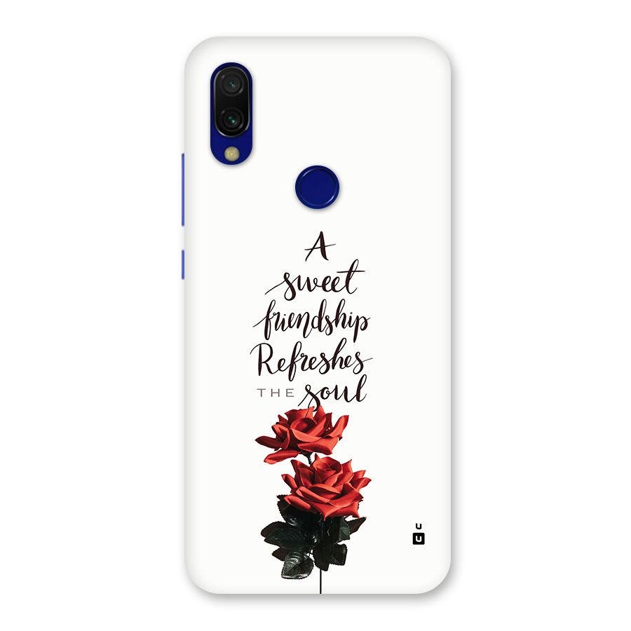Sweet Friendship Back Case for Redmi 7