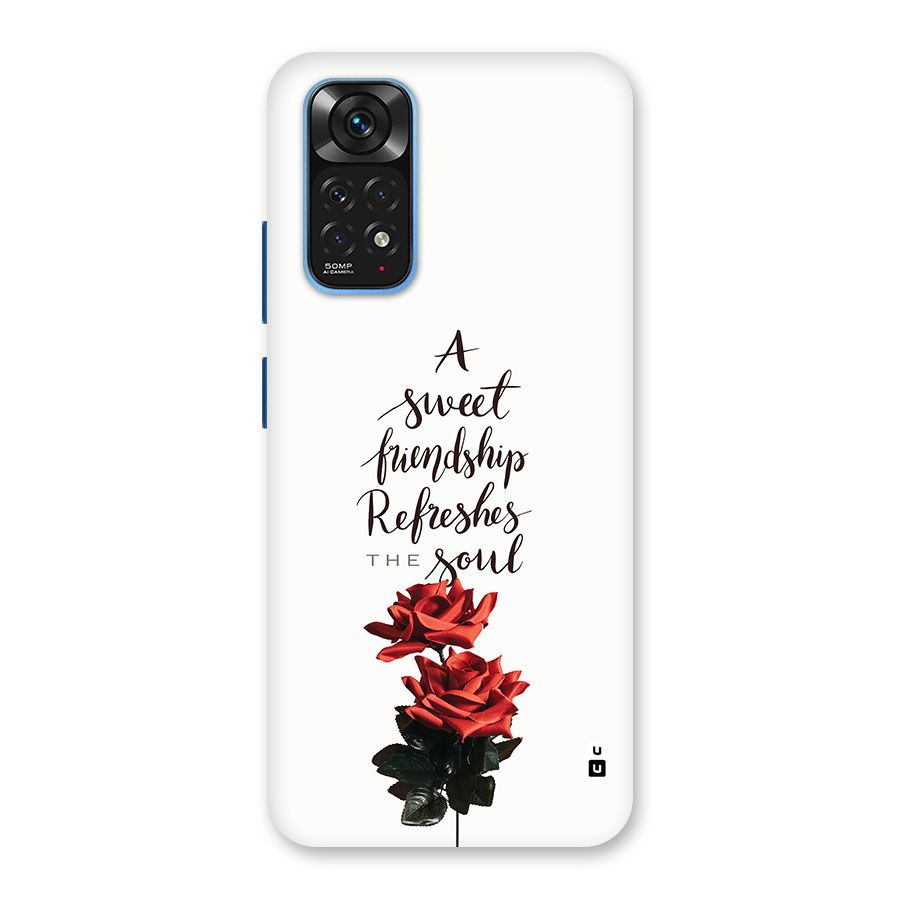 Sweet Friendship Back Case for Redmi Note 11S