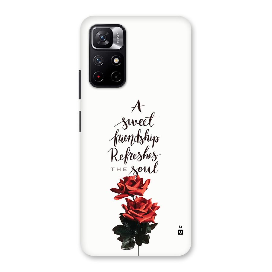 Sweet Friendship Back Case for Redmi Note 11T 5G
