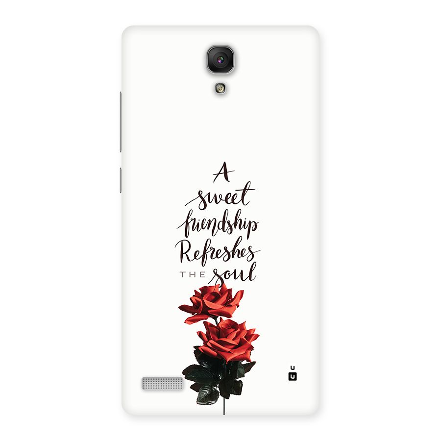 Sweet Friendship Back Case for Redmi Note Prime