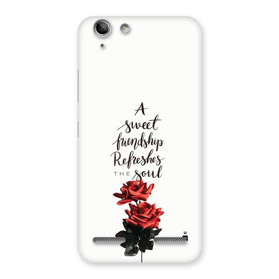 Sweet Friendship Back Case for Vibe K5