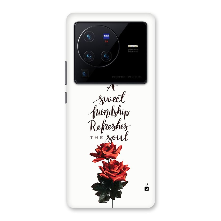Sweet Friendship Back Case for Vivo X80 Pro