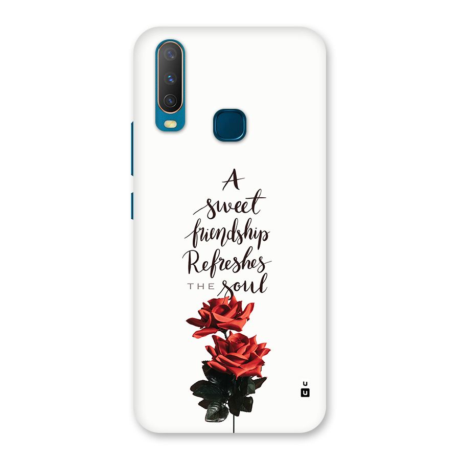 Sweet Friendship Back Case for Vivo Y11