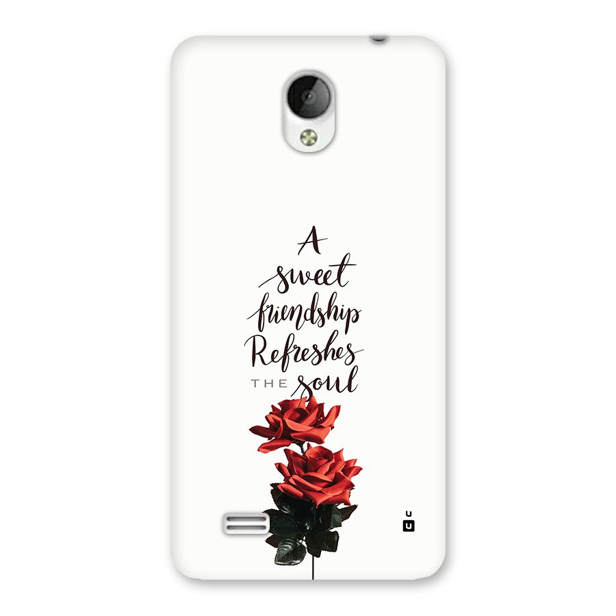 Sweet Friendship Back Case for Vivo Y21