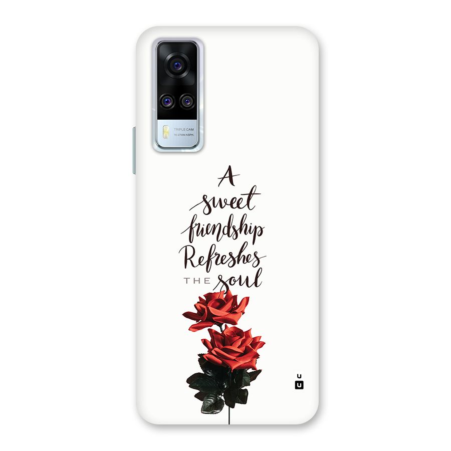 Sweet Friendship Back Case for Vivo Y31