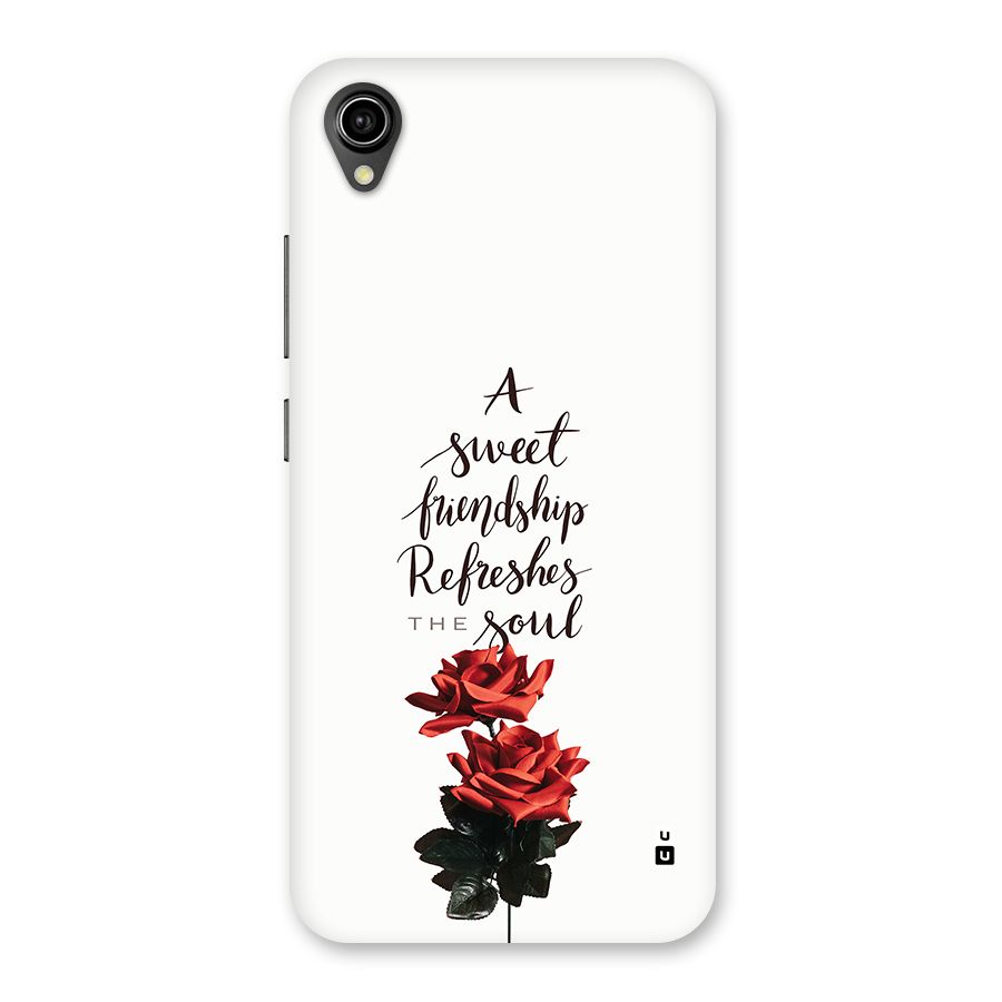 Sweet Friendship Back Case for Vivo Y90