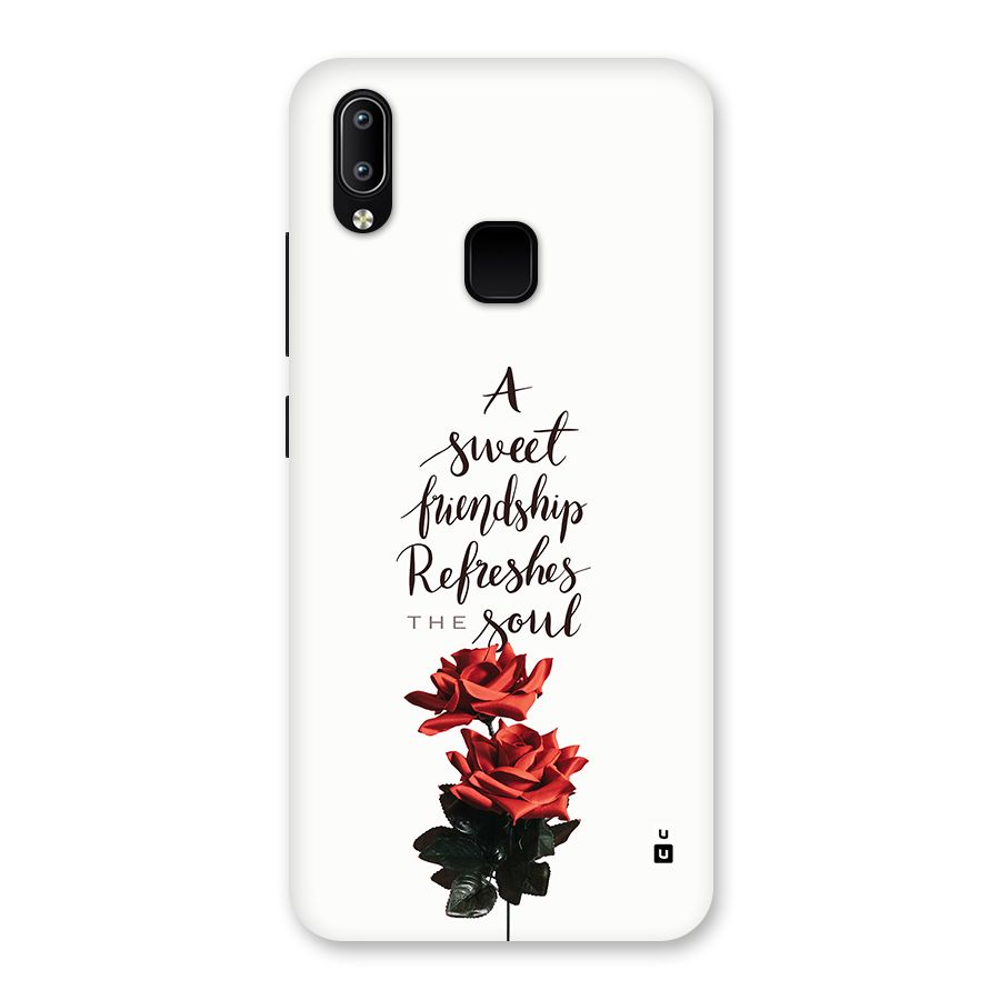 Sweet Friendship Back Case for Vivo Y93