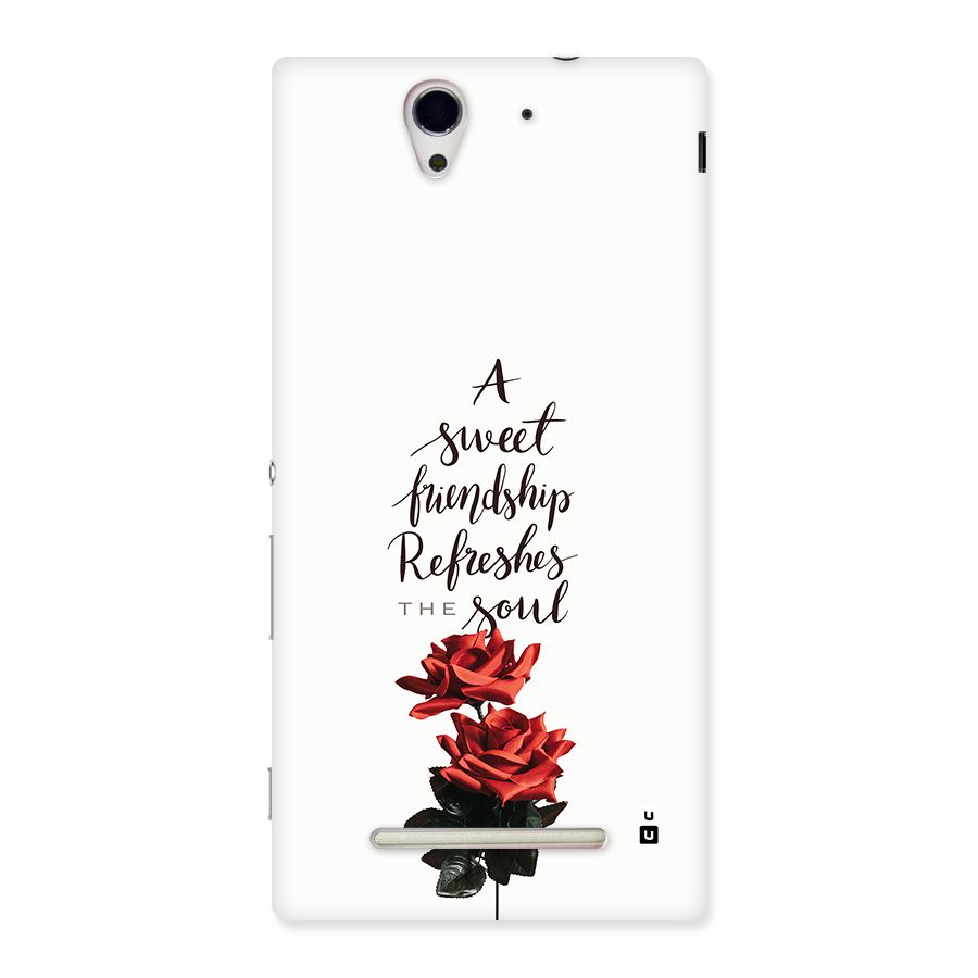 Sweet Friendship Back Case for Xperia C3