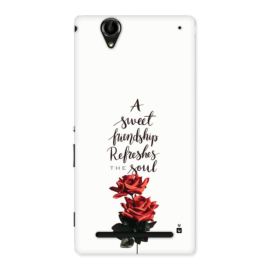 Sweet Friendship Back Case for Xperia T2