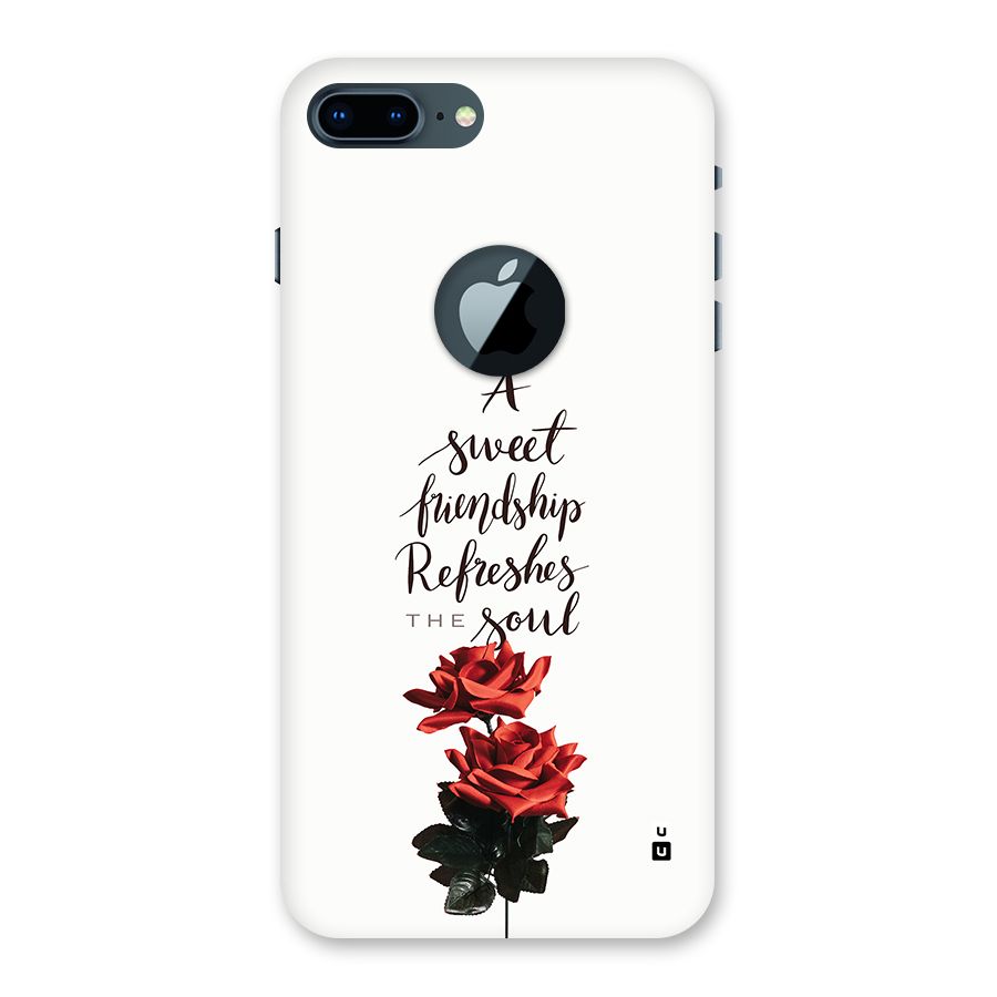 Sweet Friendship Back Case for iPhone 7 Plus Logo Cut
