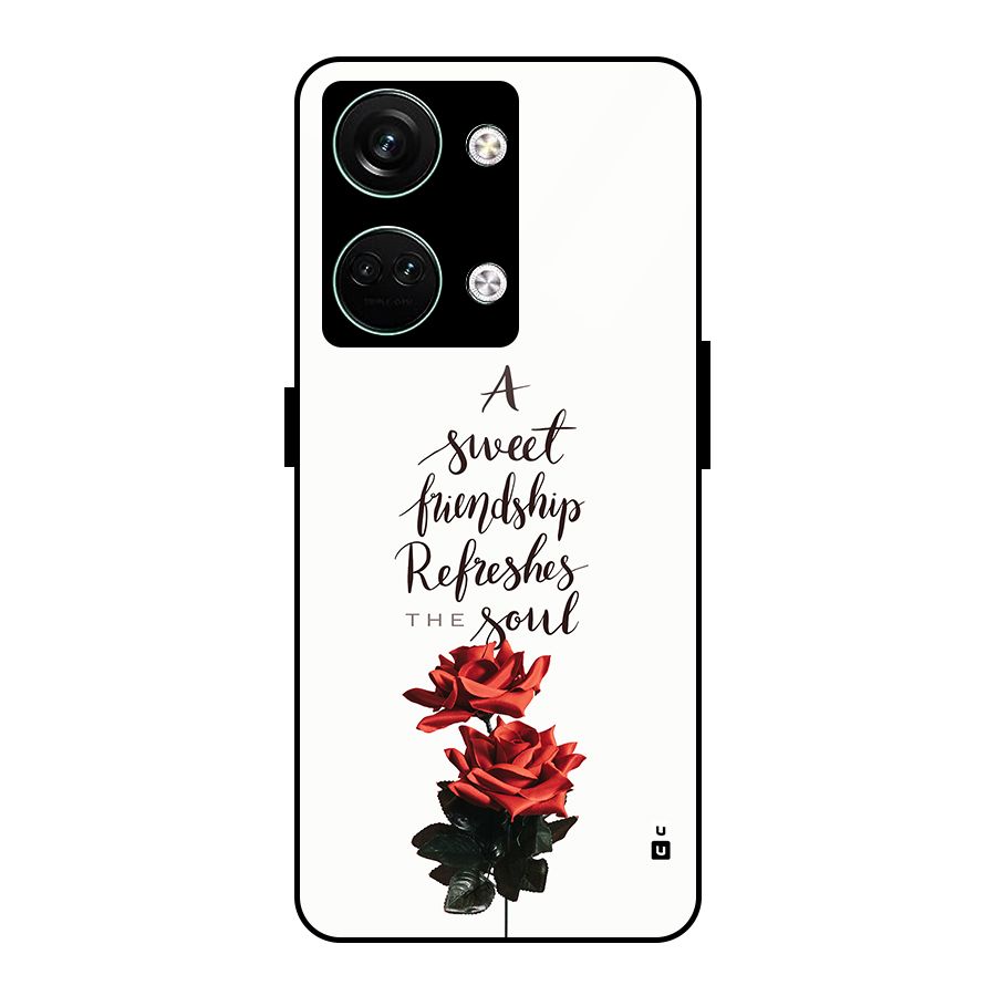 Sweet Friendship Glass Back Case for Oneplus Nord 3