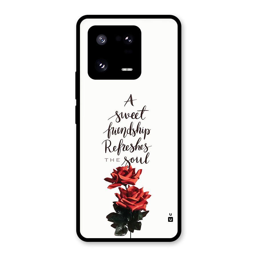 Sweet Friendship Glass Back Case for Xiaomi 13 Pro