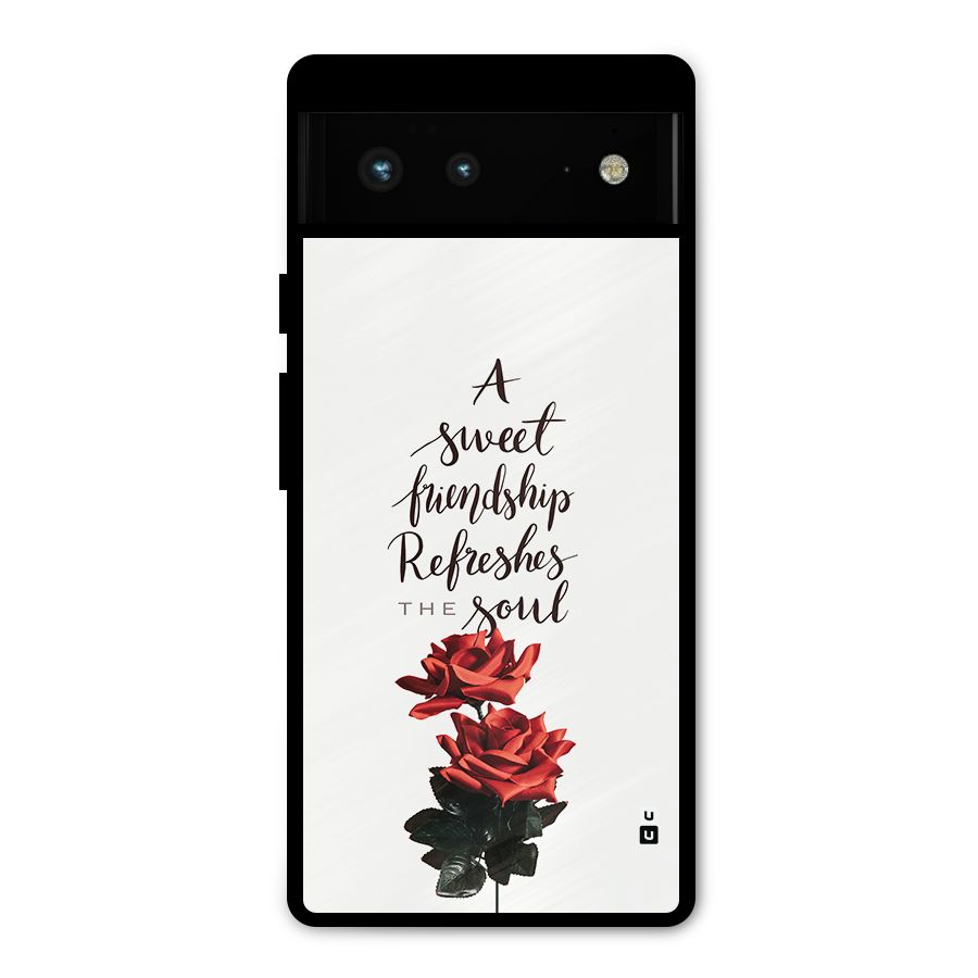 Sweet Friendship Metal Back Case for Google Pixel 6