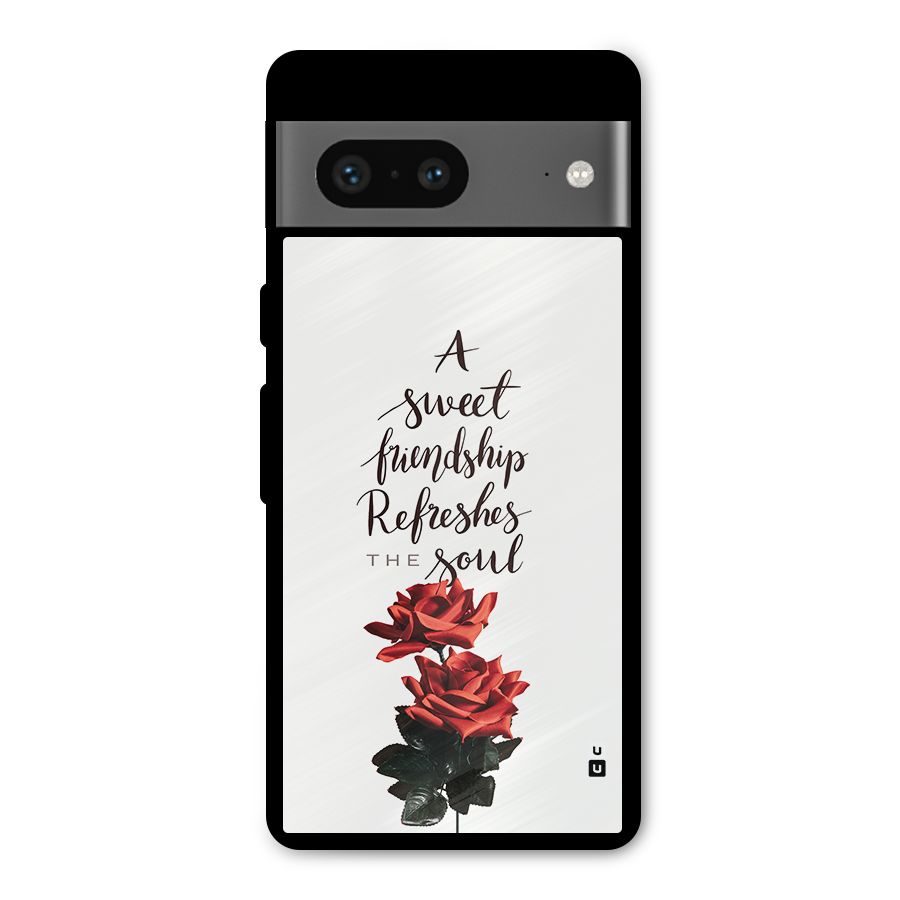 Sweet Friendship Metal Back Case for Google Pixel 7