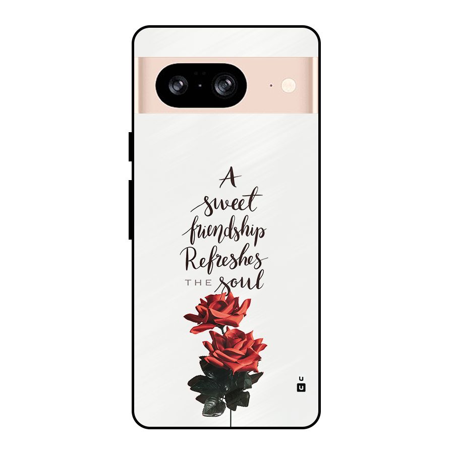 Sweet Friendship Metal Back Case for Google Pixel 8