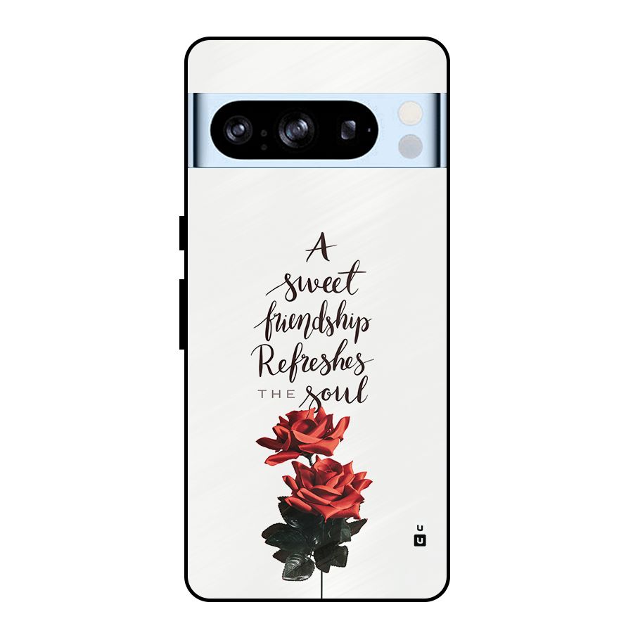 Sweet Friendship Metal Back Case for Google Pixel 8 Pro