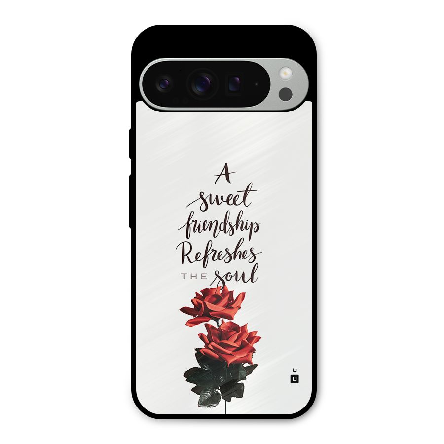 Sweet Friendship Metal Back Case for Google Pixel 9 Pro XL
