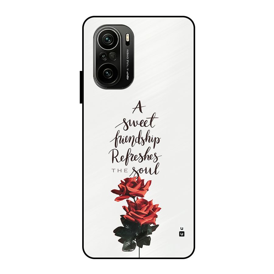 Sweet Friendship Metal Back Case for Mi 11X Pro
