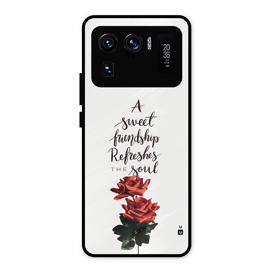 Sweet Friendship Metal Back Case for Mi 11 Ultra