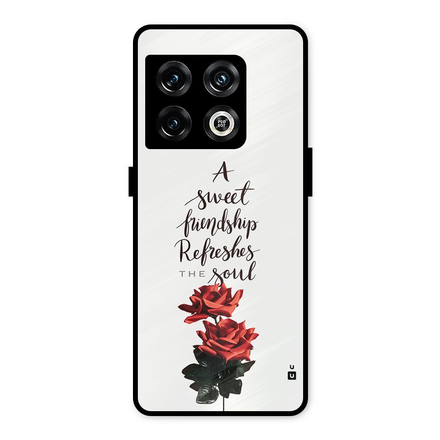 Sweet Friendship Metal Back Case for OnePlus 10 Pro 5G