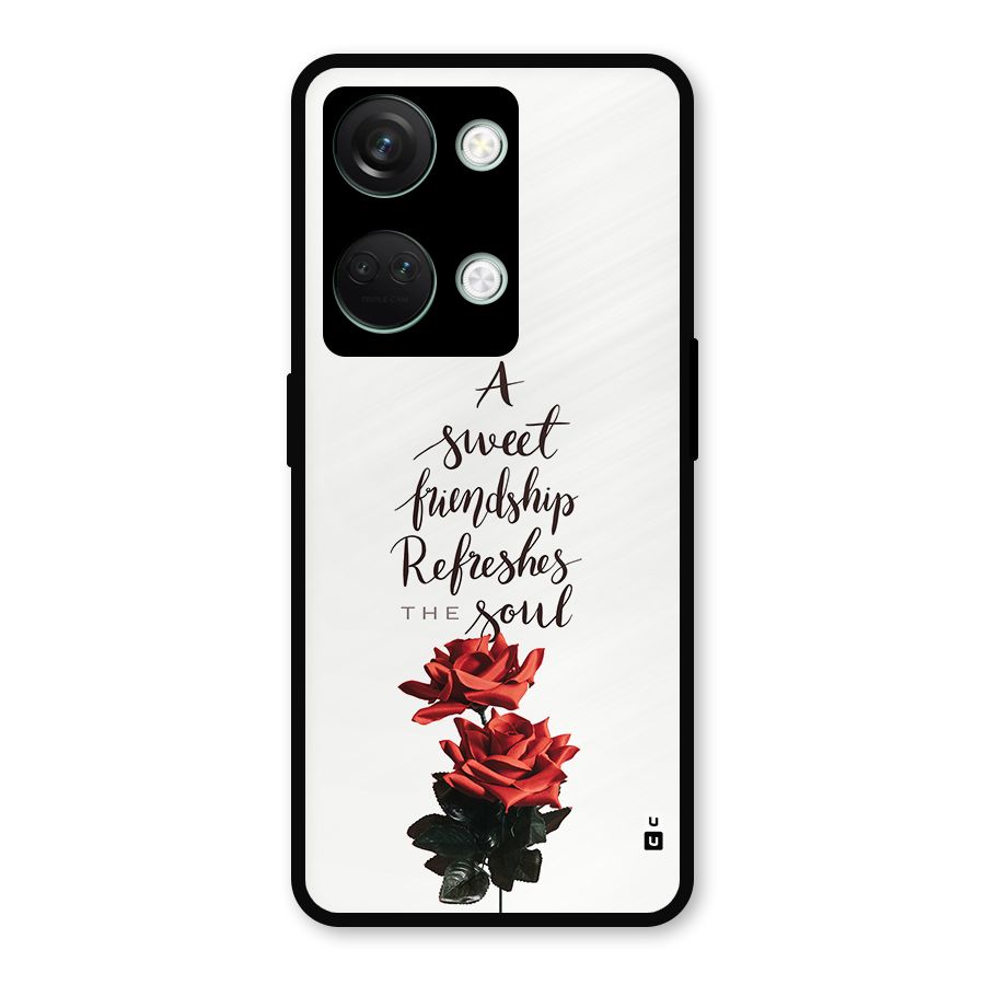 Sweet Friendship Metal Back Case for OnePlus Nord 3