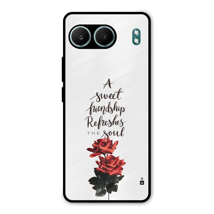 Sweet Friendship Metal Back Case for OnePlus Nord 4