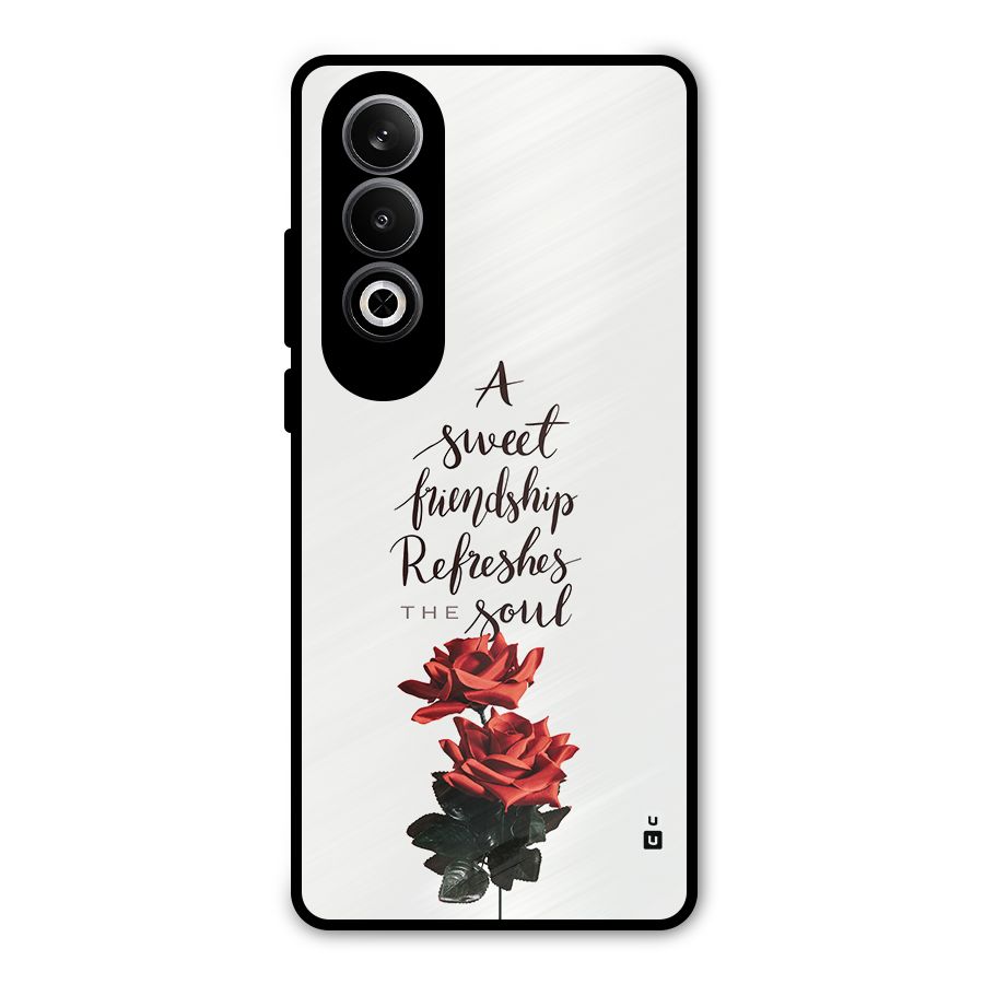 Sweet Friendship Metal Back Case for OnePlus Nord CE4