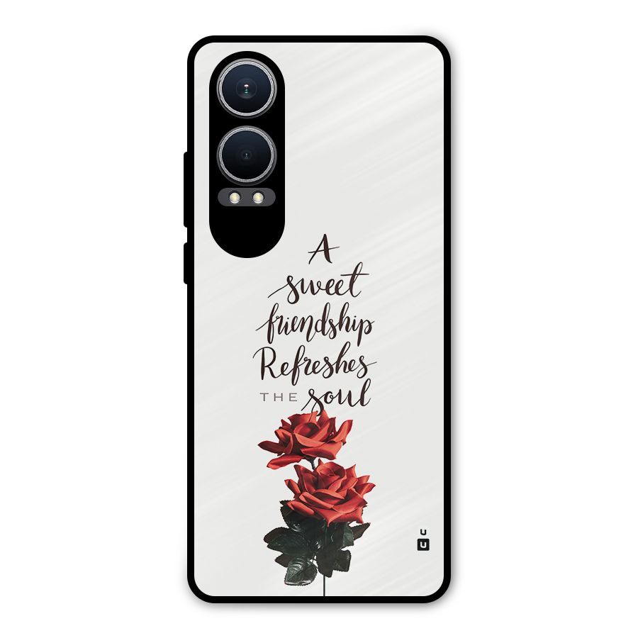 Sweet Friendship Metal Back Case for OnePlus Nord CE4 Lite