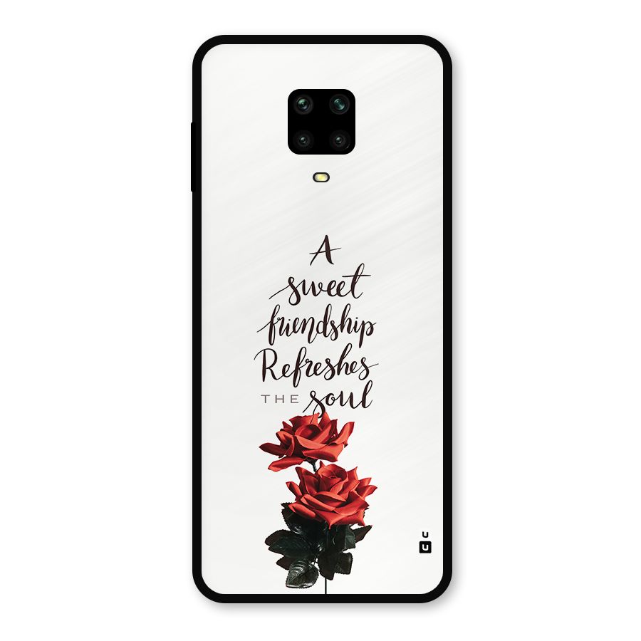 Sweet Friendship Metal Back Case for Poco M2