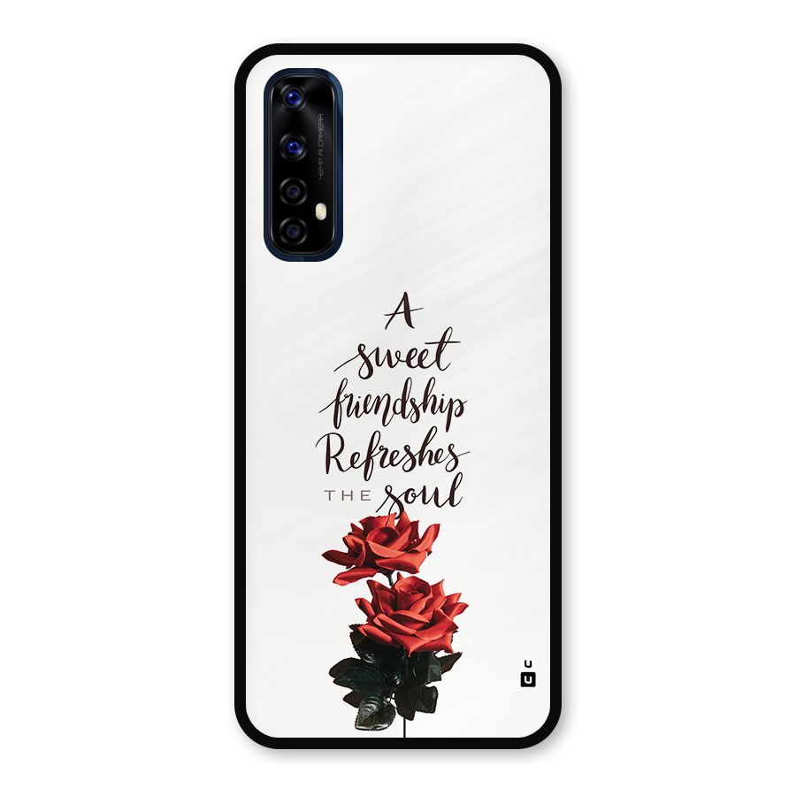 Sweet Friendship Metal Back Case for Realme 7