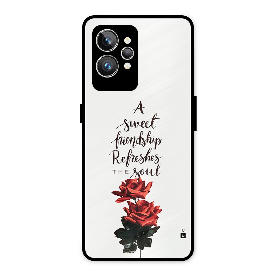 Sweet Friendship Metal Back Case for Realme GT2 Pro
