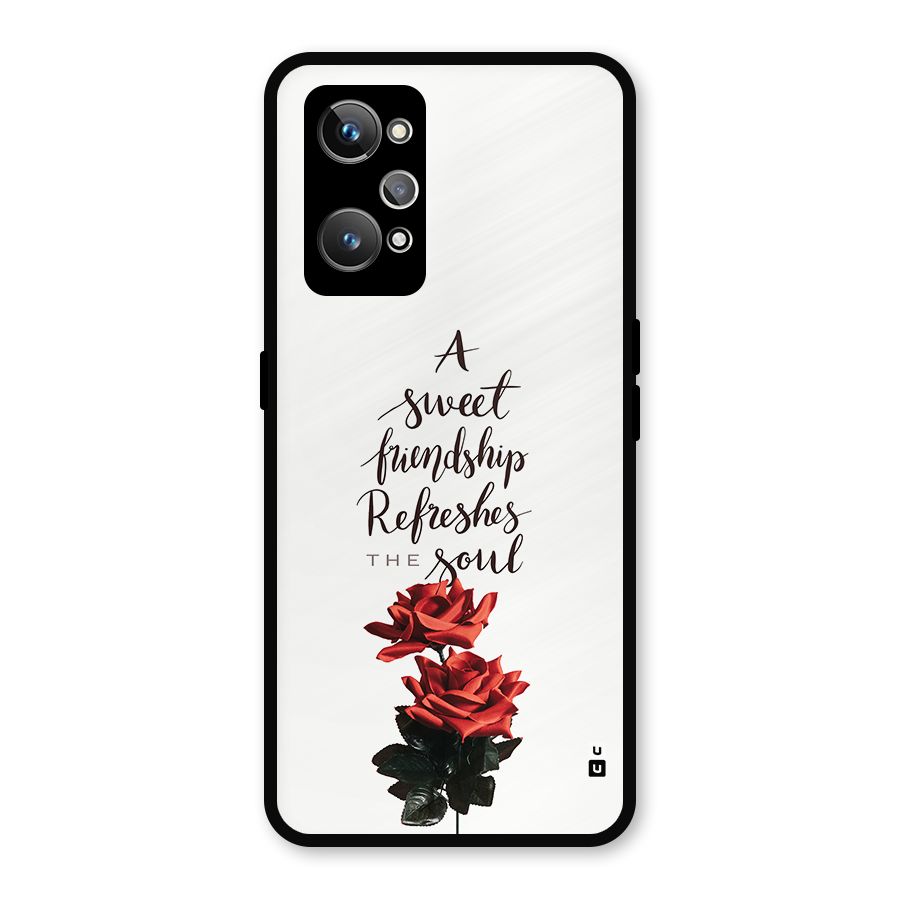 Sweet Friendship Metal Back Case for Realme GT 2