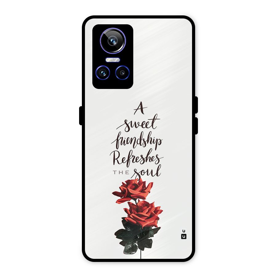 Sweet Friendship Metal Back Case for Realme GT Neo 3