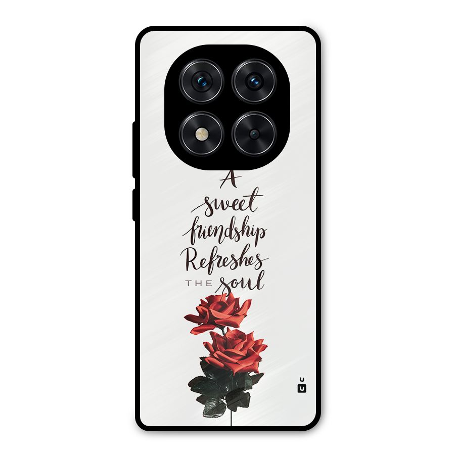 Sweet Friendship Metal Back Case for Redmi Note 14 Pro 5G