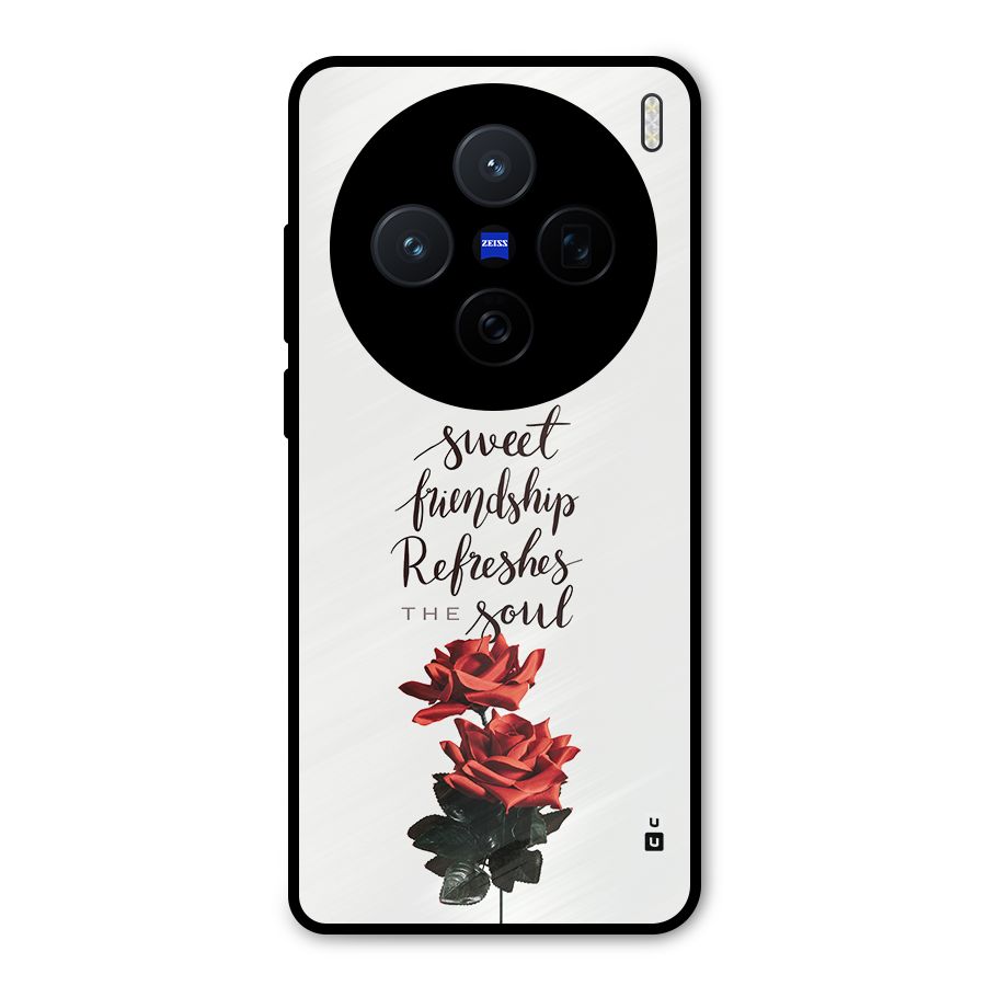 Sweet Friendship Metal Back Case for Vivo X200