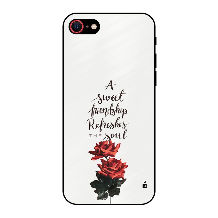 Sweet Friendship Metal Back Case for iPhone 7