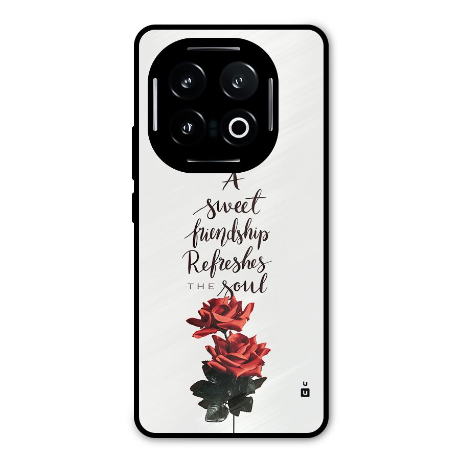 Sweet Friendship Metal Back Case for iQOO 13