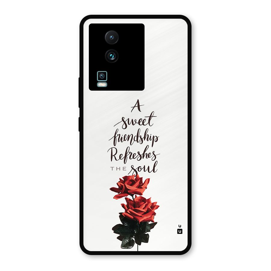 Sweet Friendship Metal Back Case for iQOO Neo 7