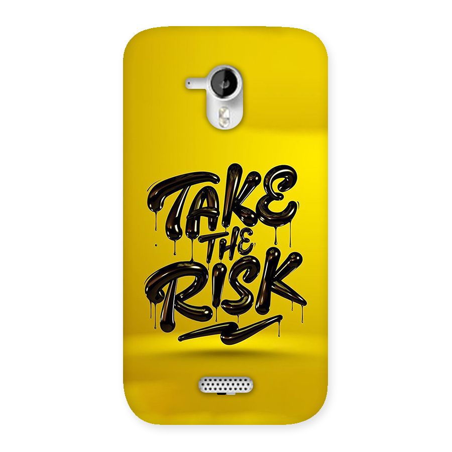 Take The Risk Back Case for Canvas HD A116