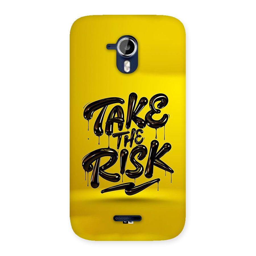 Take The Risk Back Case for Canvas Magnus A117