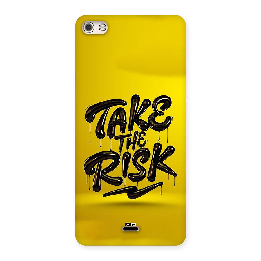 Take The Risk Back Case for Canvas Silver 5