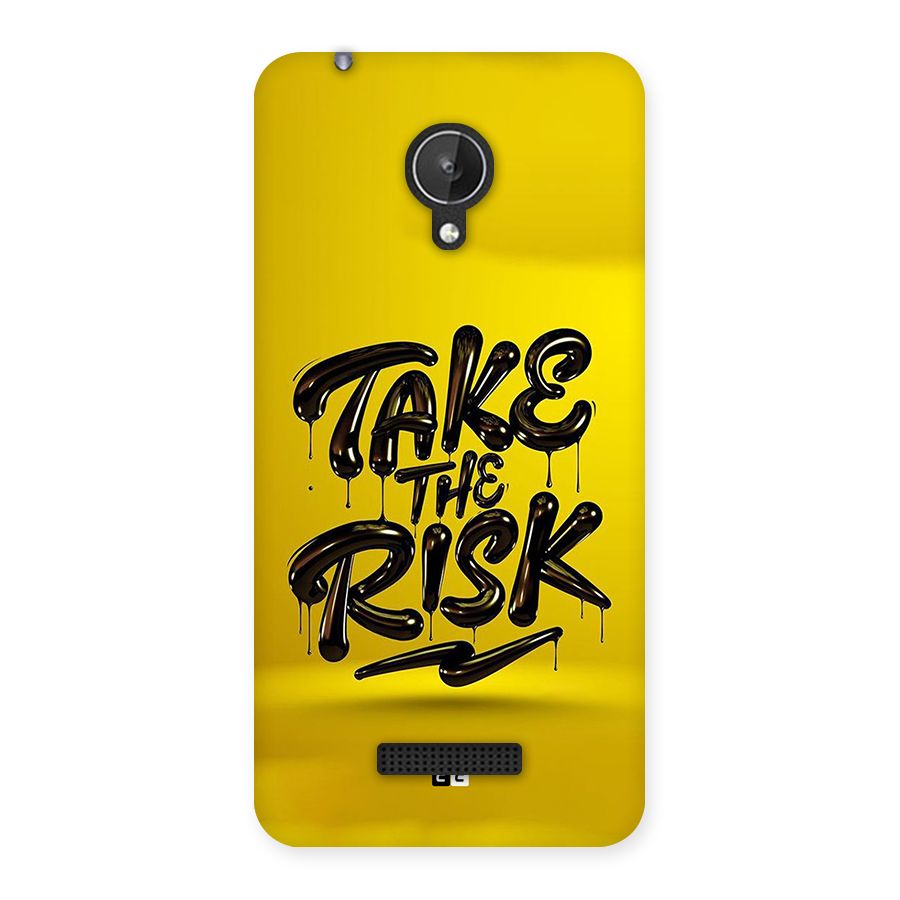 Take The Risk Back Case for Canvas Spark Q380